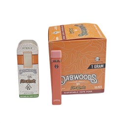 Dabwoods disposable carts Empty Vape Device Pod Rechargeable Battery with Packaging 1.0ml Disposable Vape Pen