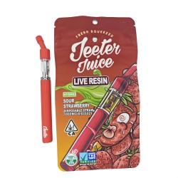 Jeeter Juice disposable carts 1.0ml Rechargeable Live Resin Disposable Vape Pen with packaging bags