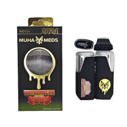 2024 Muha Meds disposable carts 2ml Disposables vape pen 240mAh Rechargeable Battery with packaging