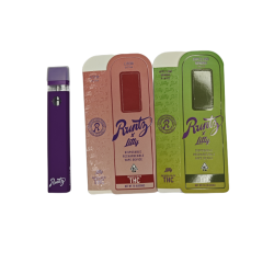 Runty Litty disposable carts 1g disposable pen 280 mah rechargeable battery with packaging