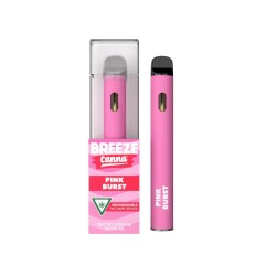 Breeze disposable vape pen empty disposables e cigarettes pods device 380mah rechargeable battery empty vapes pen 1ml vaporizer with packaging